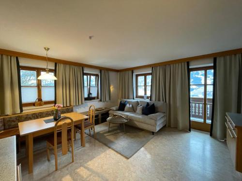 Posezení v ubytování Appartements Lehenhof