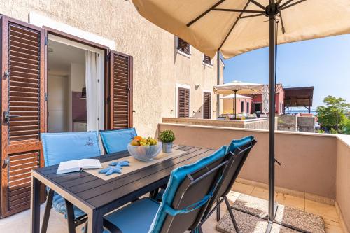 Balkoni atau teres di Apartments Dolac