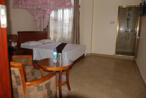 Χώρος καθιστικού στο Silver Paradise Hotel