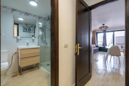 Kúpeľňa v ubytovaní Apartment Princesa Bitacora