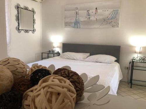 Ένα ή περισσότερα κρεβάτια σε δωμάτιο στο Residence Porta Saragozza