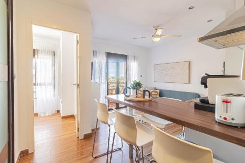 EL AQUARIO - Urbanización Eurovosa VISTAS AL MAR 1 DORMITORIO