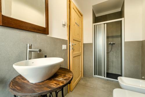 Bilik mandi di Residence La Corte - Bilocale 4