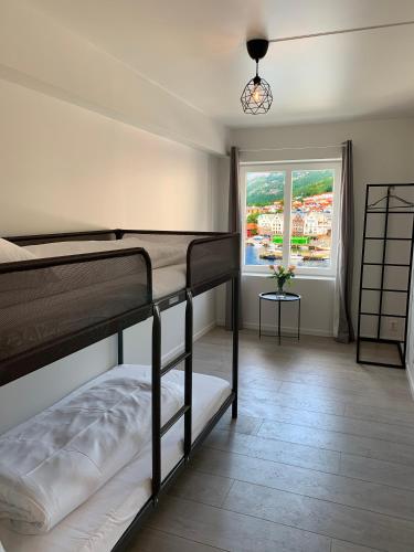 Postel nebo postele na pokoji v ubytování Magic Hotel & Apartments Kløverhuset