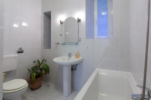 Ett badrum på Apartment Thalassicus A27