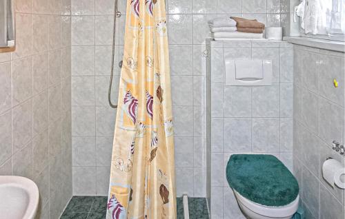Koupelna v ubytování Ferienwohnung Lychen
