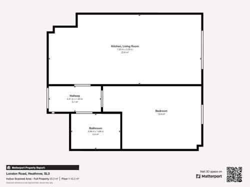 Κάτοψη του One and Two Bed Apartments Slough near Heathrow