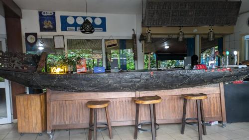 Lounge oder Bar in der Unterkunft Foyer du Marin - Deutsche Seemannsmission Douala