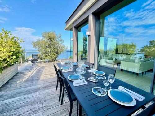Balkón nebo terasa v ubytování Villa Ciel, vue mer