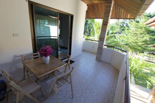 Balkón nebo terasa v ubytování Babylon Pool Villas
