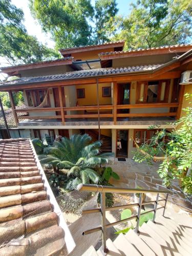 Μπαλκόνι ή βεράντα στο Magias de Paraty Ecopousada