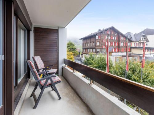 Μπαλκόνι ή βεράντα στο Apartment Residence Apt- 15 by Interhome