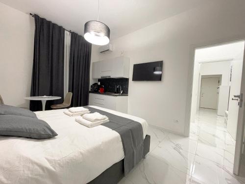 Letto o letti in una camera di San Raffaele's House
