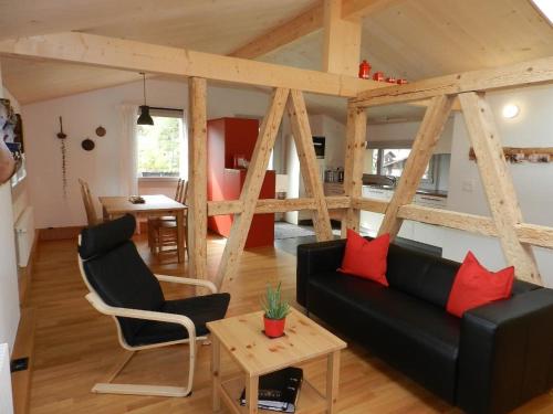 Posezení v ubytování Apartment Simme-Tröimli by Interhome