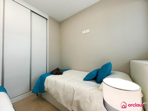 Katil atau katil-katil dalam bilik di Suite Terraza Estreno
