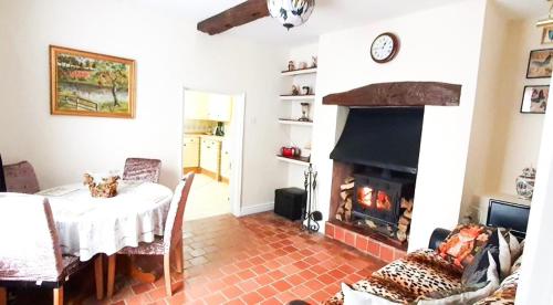 Ruang duduk di St Julians house