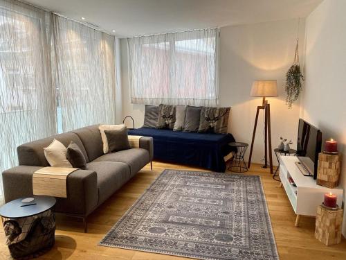 Apartment SnowKaya by Interhomeにあるシーティングエリア