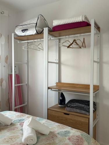 Posteľ alebo postele v izbe v ubytovaní Apartamento Entre dos mares