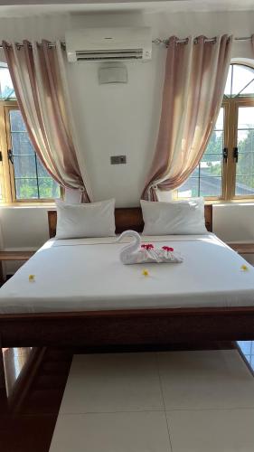 Letto o letti in una camera di Skyport villa