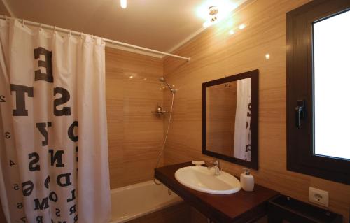 Phòng tắm tại Las Flores Apartment