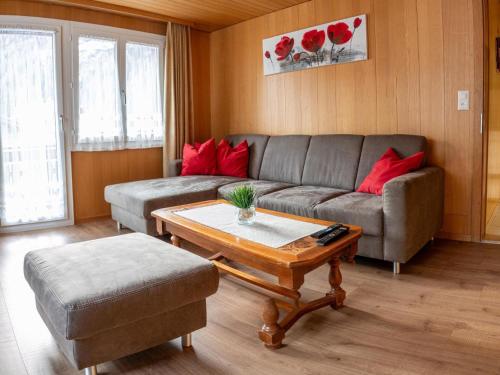 Posezení v ubytování Apartment Bergfreude by Interhome