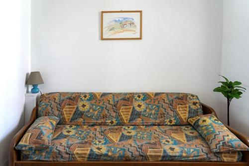 Ruang duduk di La casa di Ros