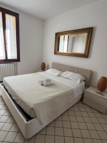 Ένα ή περισσότερα κρεβάτια σε δωμάτιο στο Residence Porta Saragozza