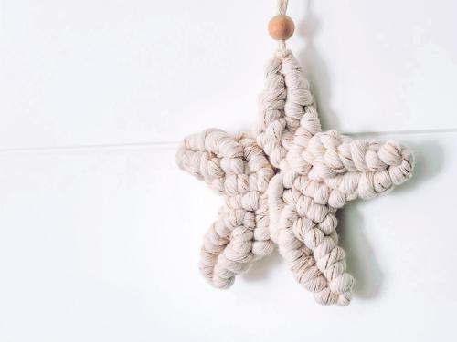a pile of rope hanging on a wall at Chakra House Fuerteventura - Affordable Rooms in a Cozy Guesthouse in Corralejo