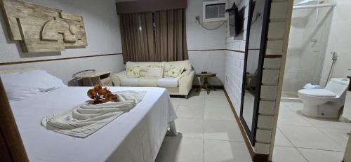 Ένα μπάνιο στο Casa Praia Completa Barra Grande Com Piscina