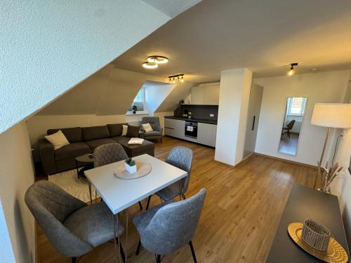 Dapur atau dapur kecil di Kempten Innenstadt - Allgäu Suites
