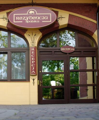 Η πρόσοψη ή η είσοδος του Rezydencja Spalska