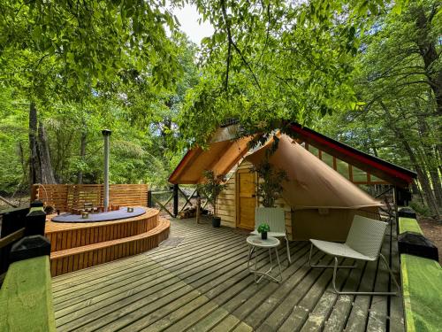Zahrada ubytování Casa del Árbol - Glamping