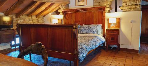 Cama o camas de una habitación en B&B la Forgia