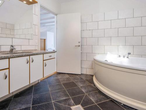 Koupelna v ubytování Apartment Glesborg