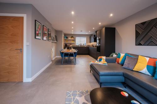 Ruang duduk di 'SWEET 17' Home from home on Yorkshire Wolds Way
