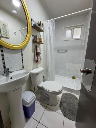 Un baño de Casa EL CIERVO, Los Riscos, Puerto Varas