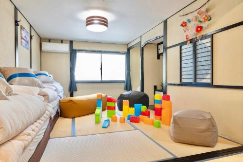 Kizuna Osaka Japanese Family House with Tatami Play Room