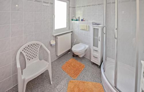 Ένα μπάνιο στο Ferienhaus Verchen