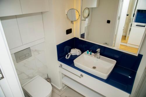 Koupelna v ubytování VIP APARTmENTS N9
