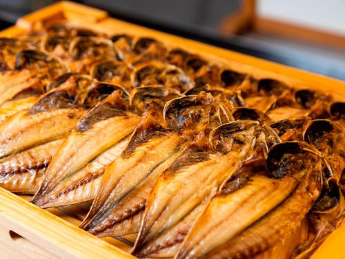 Mad på ryokanen eller i nærheden