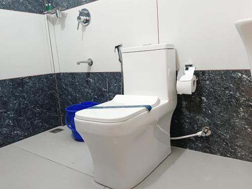 Koupelna v ubytování Tea Elanza