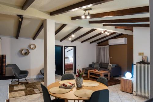 Χώρος καθιστικού στο Malevi's loft apartment