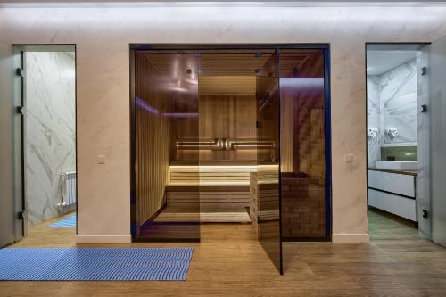 Ванная комната в Aisha Bibi Hotel & Spa Burabay