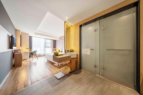 Gambar di galeri bagi Atour X Hotel Chengdu Xipu Southwest Jiaotong University di Chengdu