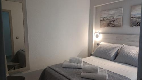 Ένα ή περισσότερα κρεβάτια σε δωμάτιο στο Apartamento SOLDOYES