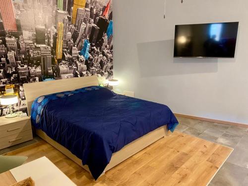 Postel nebo postele na pokoji v ubytování Abbihouse & Castle
