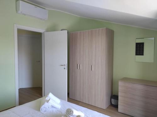 Katil atau katil-katil dalam bilik di Villa " I Sette Pini "