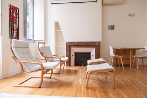 Photo de la galerie de l'établissement Bel appartement lumineux au cœur de Bordeaux, à Bordeaux