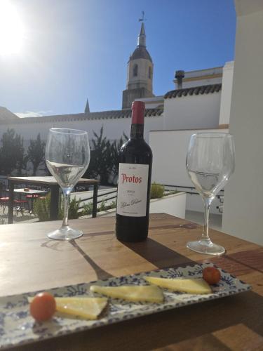 Nápoje v ubytování La Cilla, Hospedería Casa Molino