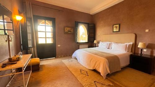 Postel nebo postele na pokoji v ubytování Villa Thaifa